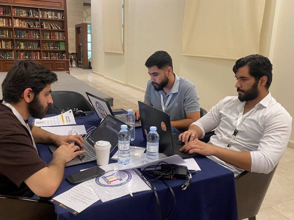 Komar University Students Participate in Prestigious Coding Hackathon